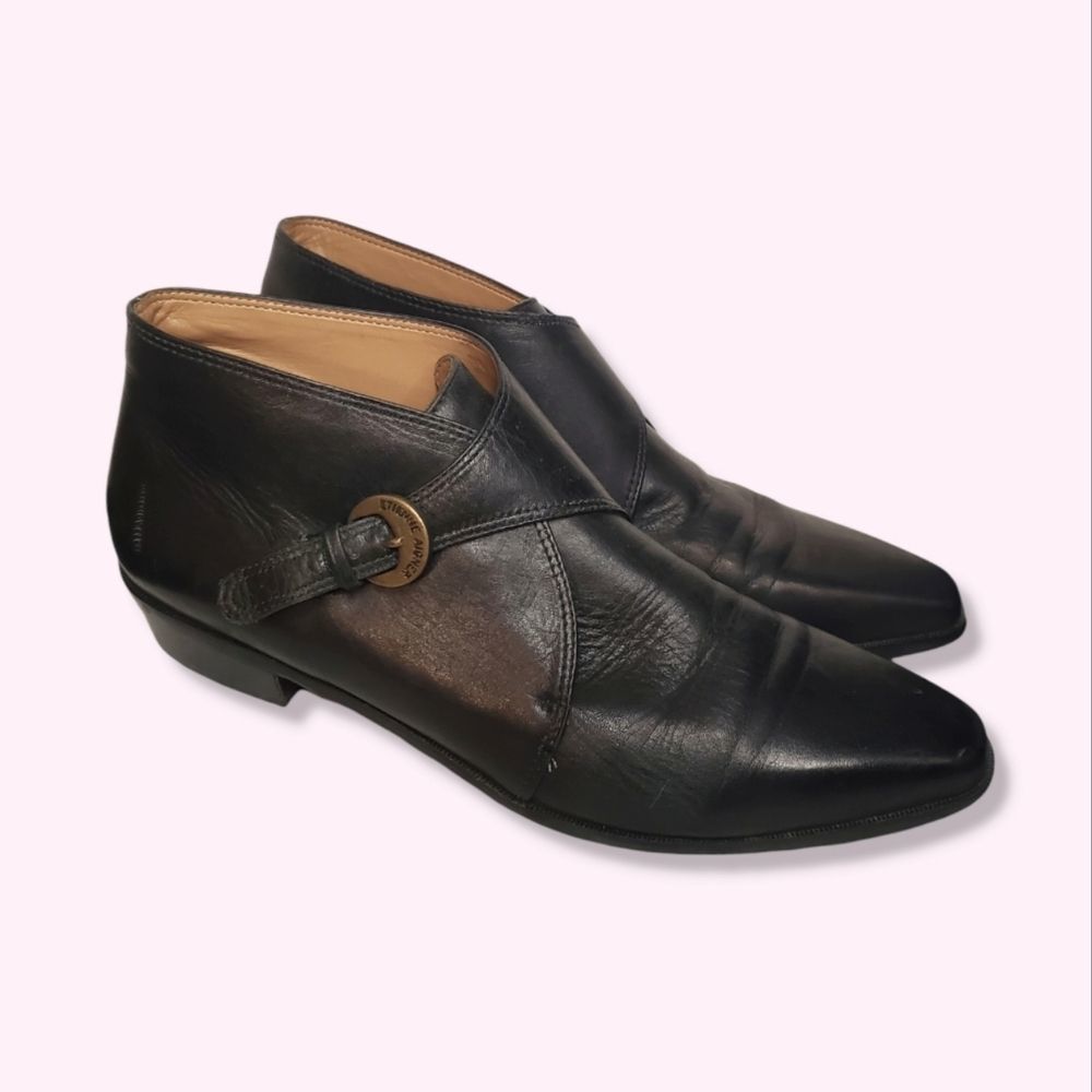 ETIENNE AIGNER "pony" single monk strap booties